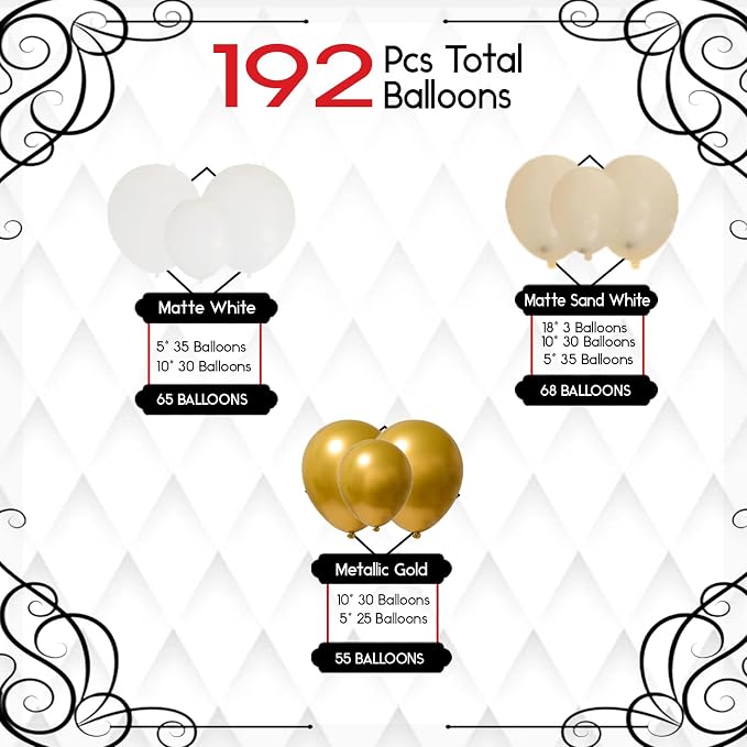Balloonarch_Parent (White & Beige)