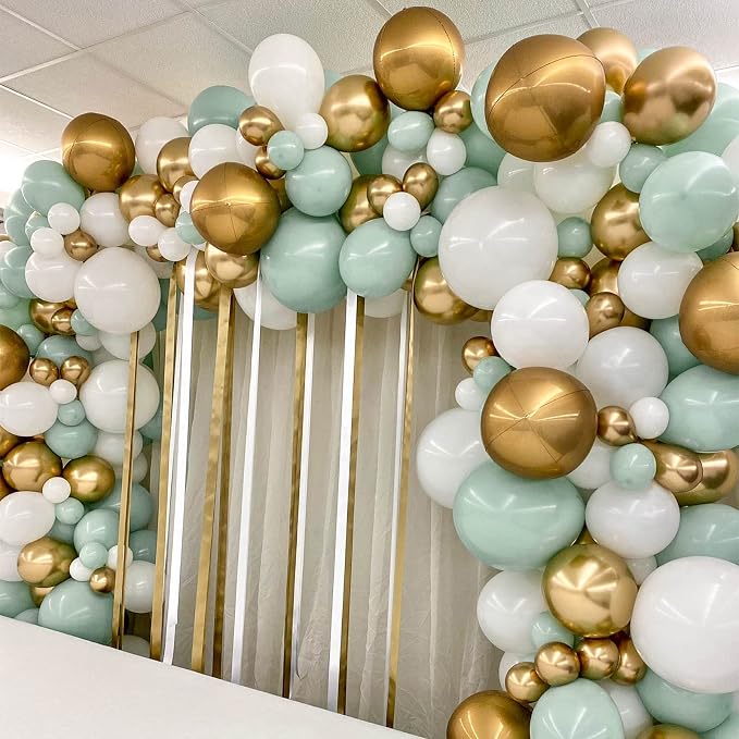 Voircoloria 105pcs White Balloons 12inch Party Balloons for Birthday Baby Shower Graduation Wedding Anniversary Party Decorations