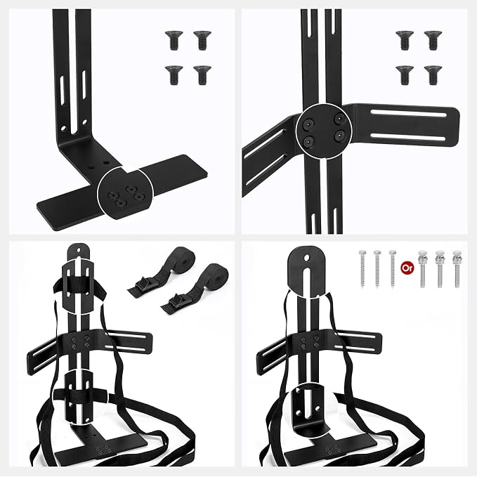 5 Gallon Bucket Holder, Steel Water Cooler Mount Rack,5 Gallon Water Cooler Bucket Holder for Trailer,Truck,RV, Cart, UTV, Mower