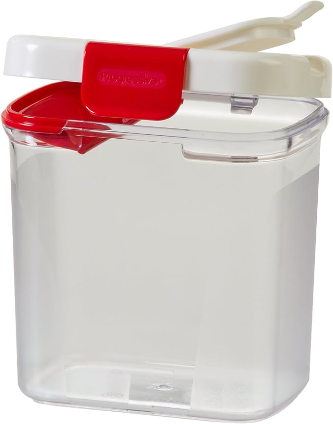 Progressive ProKeeper Powdered Sugar Storage Container, Holds 1lb Bag of Powdered Sugar, 1-Quart Capacity