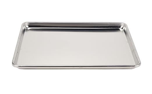 Vollrath Wear-Ever Half-Size Sheet Pan, 18-Inch x 13-Inch, Open-Bead, Aluminum, NSF