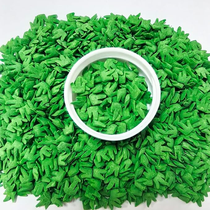 Edible Green Grass Sprinkles for Cake Decorating, Edible Football Field Sprinkles for Baking Cookie Cupcake Toppers Ice Cream Donut Toppings Decorations 95g/3.35oz