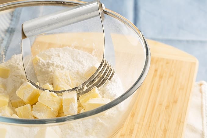 Mrs. Anderson’s Baking Pastry Dough Blender, Stainless Steel, 5-Blade Design