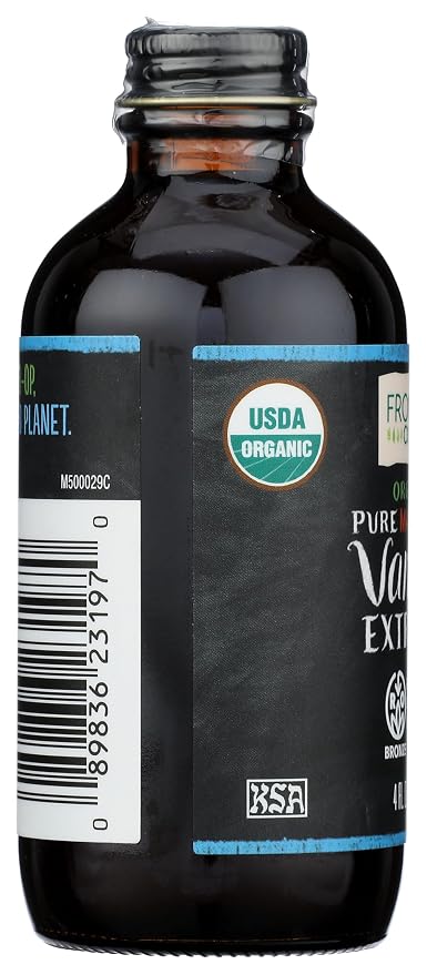 Frontier Organic Regenerative Madagascar Vanilla, 4 FZ