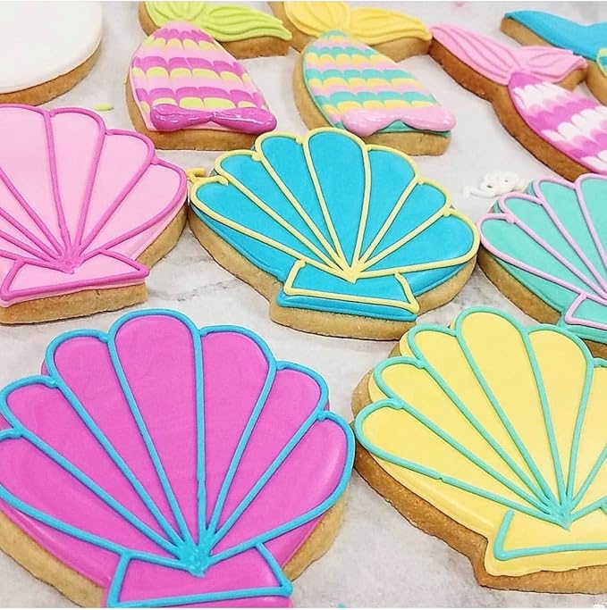 Ann Clark Seashell Cookie Cutter, 3-1/4" Made in USA