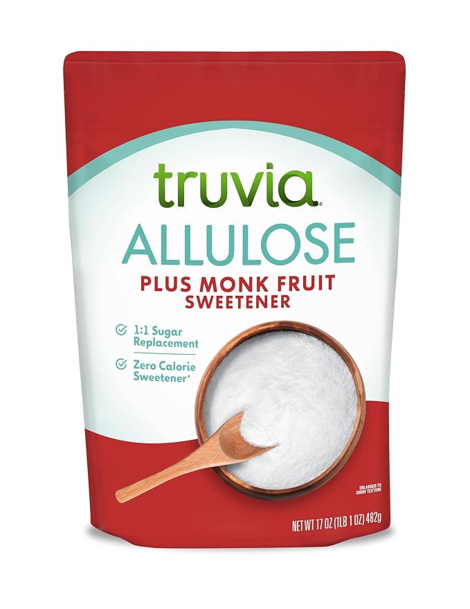 Truvia Allulose Plus Monk Fruit Sweetener Pouch, 17 oz.