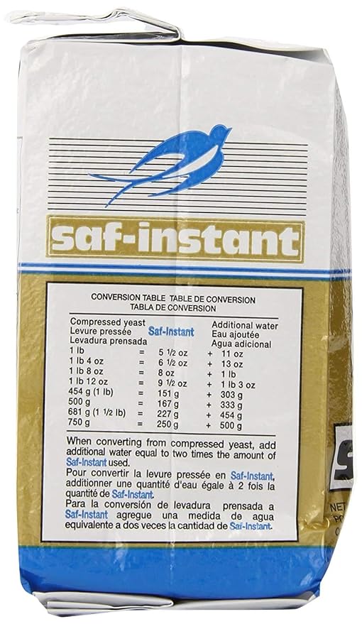 SAF LeSaffre Instant Yeast, yTpoVo Gold, 4 Pound