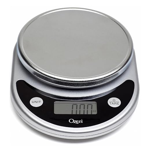 Ozeri® Pronto® Kitchen and Food Scale with Variable Graduation Technology® | Recognized by experts -- Winner of awards from the Food Network, The New York Times’ Wirecutter, CNN Underscored, and others.