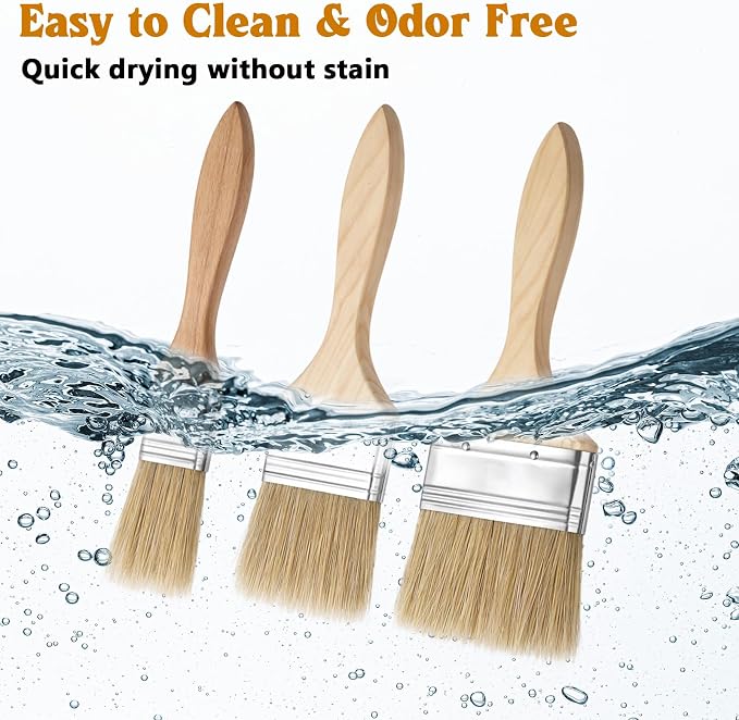3 PCS Pastry Brush Basting Brush for Cooking Brushes | Oil Brushes for Cooking Kitchen Sauce Oil, Butter, Sauce