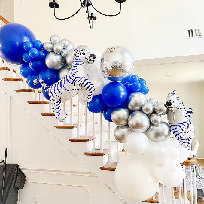 Voircoloria Royal Blue Balloons, 66pack 12inch Blue Latex Party Balloons for Graduation, Wedding, Birthday, Baby Shower, Gender Reveal, Anniversary Party Decorations
