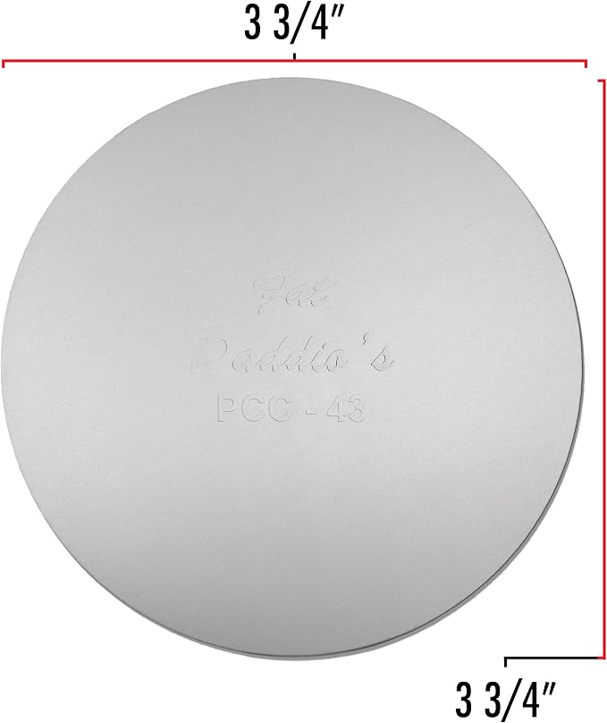 Fat Daddio's PCB-4PK Anodized Aluminum Replacement Bottom for 4 Inch Cheesecake Pan, Set of 2