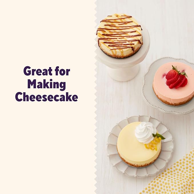 Wilton Everyday Non Stick Springform Pan for Cheesecakes and Tarts, Made without PFAs, 6 Inch