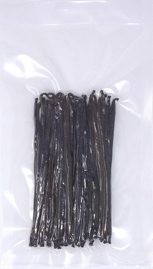 25 Tahitian Extract Grade B Natural Vanilla Beans by Vanilla Products USA