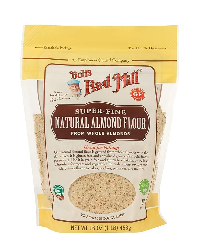 Bob's Red Mill natural almond flour 16 ounce (Pack of 3)