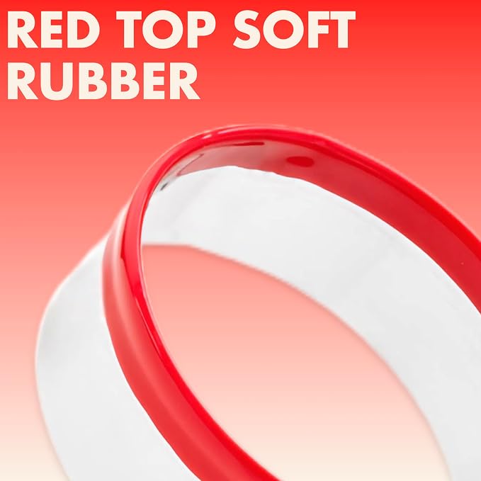 Large Round Cookie Cutter 5", Biscuit Cutter, Circle Cookie Cutter for Baking, Small Cake Cutter, Dough Cutter, Coated with Soft PVC for Protection