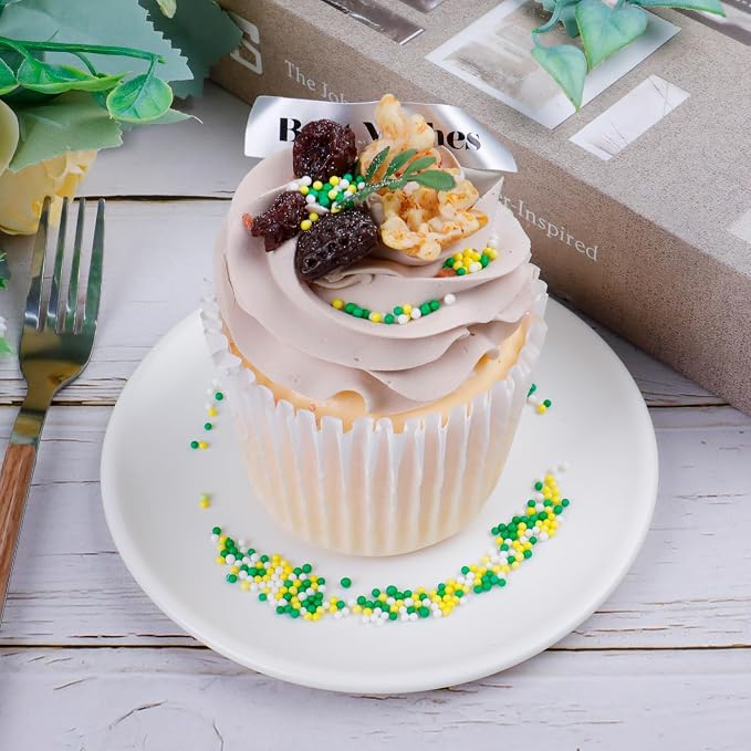 Green Nonpareils Sprinkles - White Green Sprinkles for Cake Decorating, 2mm Edible Pearl Sprinkles for Baking, Cookies, Donuts, Ice Cream, Soccer Cake Cupcake Topper 130g/4.58oz, Soccer Sprinkles