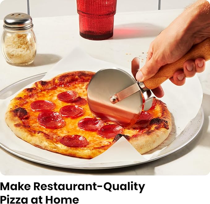 CHEFMAN Indoor Pizza Oven - Makes 12 Inch Pizzas in Minutes, Heats up to 800°F - Countertop Electric Maker with 5 Touchscreen Presets, Pizza Stone and Peel Included - Stainless Black
