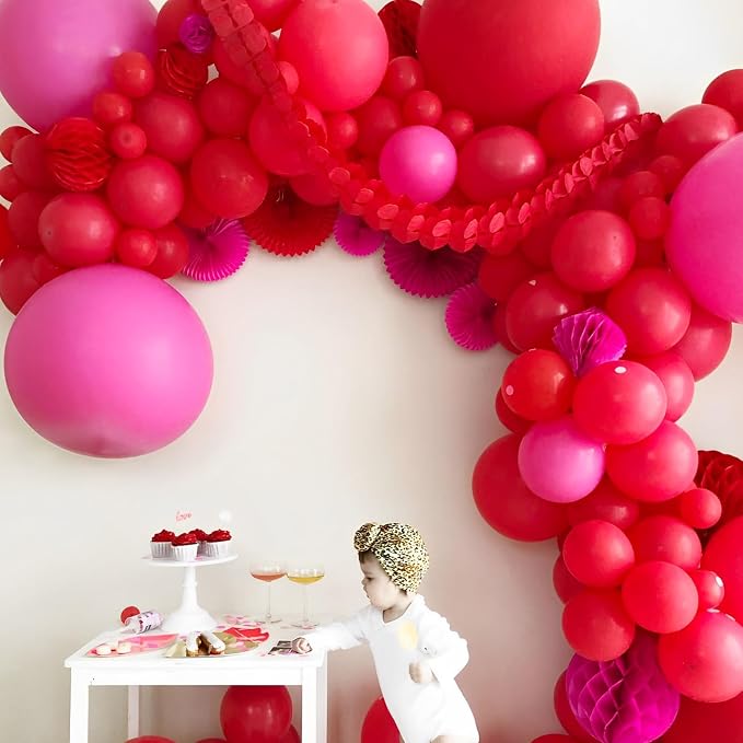 Voircoloria Red Balloons, 66pack 12inch Red Latex Party Balloons for Valentine's Day, Graduation, Wedding, Birthday, New Year, Baby Shower, Christmas, Anniversary Party Decorations