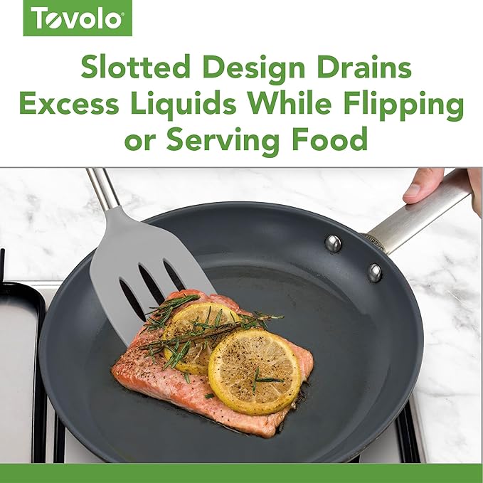 Tovolo, Turner Slotted Silicone Charcoal