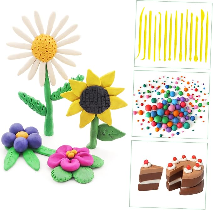 VILLCASE 4sets Sculpting Clay DIY Tool Clay Modeling Tool Fondant Cake Carving Pens Sculpting Modeling for Sculpture Cake Decorating Kit