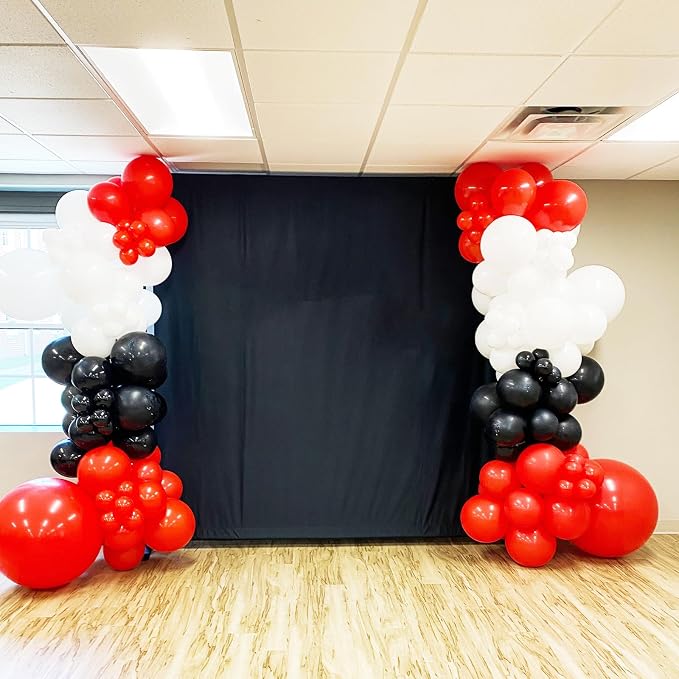 Voircoloria Black Balloons, 66pack 12inch Black Latex Party Balloons for Graduation, Wedding, Birthday, New Year, Baby Shower, Anniversary, Holiday Party Decorations
