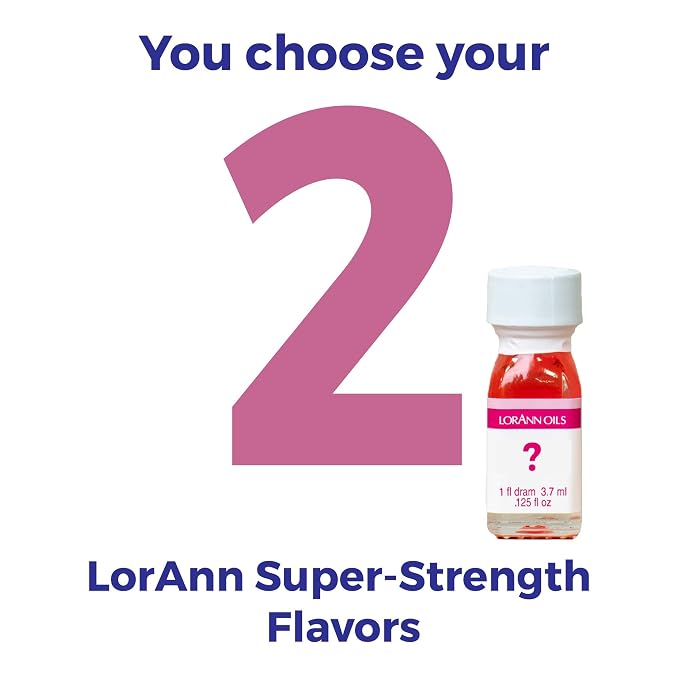 LorAnn SS flavors 2 pack of 1 dram bottles (.125 fl oz - 3.7ml) - YOU CHOOSE THE FLAVORS