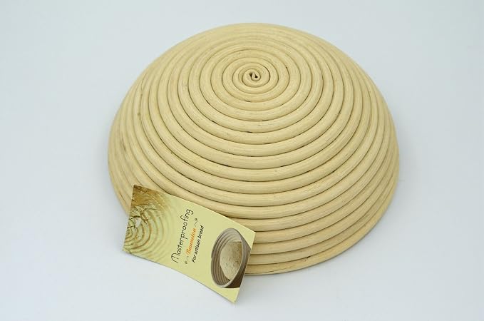 10 Inch Round Banneton Proofing Basket Natural