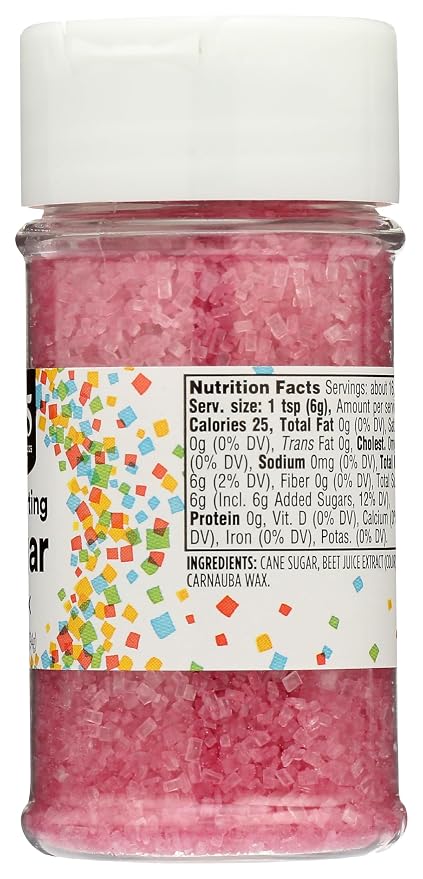 365 by Whole Foods Market, Pink Decorating Sugar, 3.3 Ounce