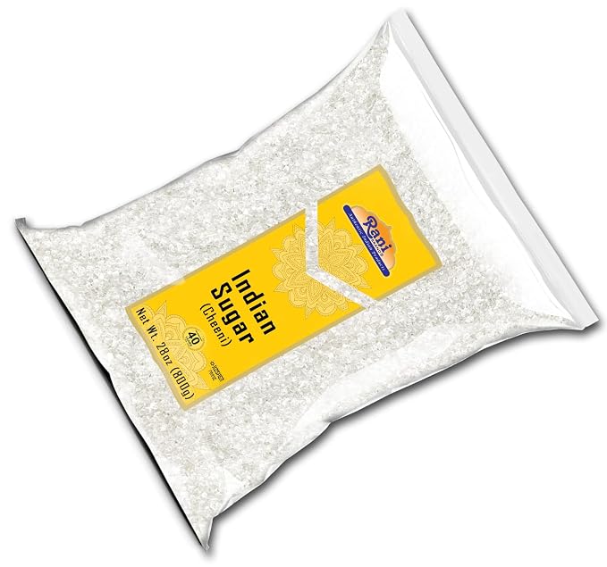 Rani Indian Sugar (Cheeni) 28oz (800g) ~ All Natural | Gluten Friendly | No Colors | Kosher | Vegan | Indian Origin