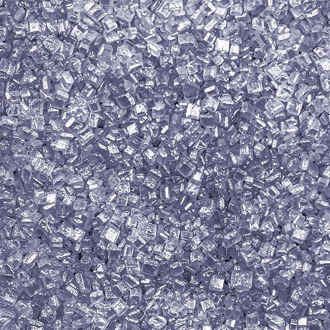 Brew Glitter - Light Purple Rimming Sugar (4oz, 1x Bar Tin) Cocktail Garnish for Mixed Drinks & Refreshments