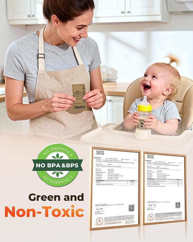 MUNBYN 4” X 2” Direct Thermal Labels, Thermal Printer Stickers, Strong Adhesive & Perforated Labels Paper for Barcode, Mailing, 500 Sheets/1 Roll, Brown