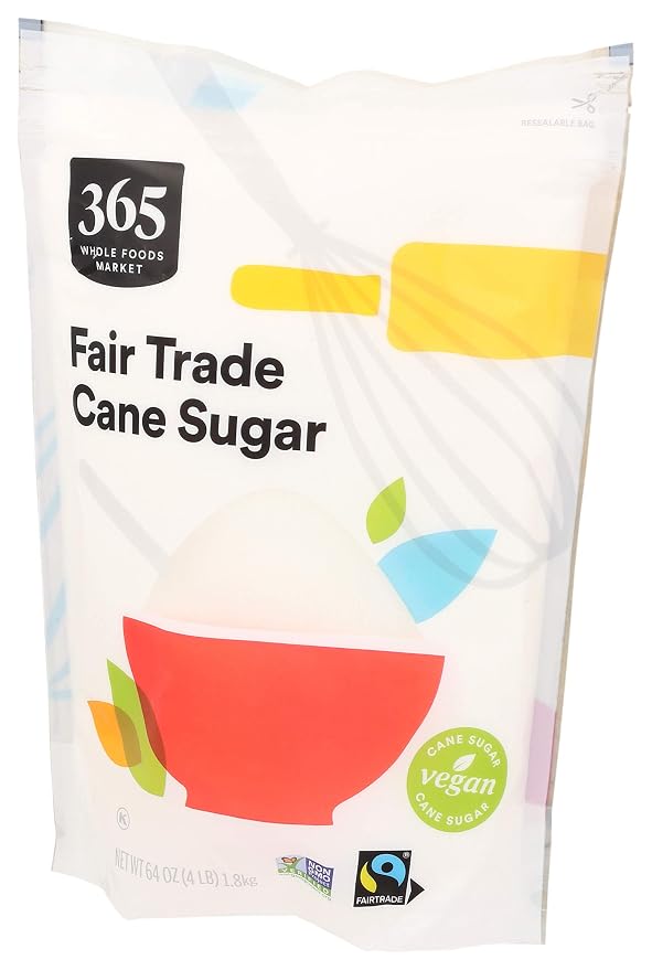 365 by Whole Foods Market, Cane Sugar, 64 Ounce (Pack of 2)