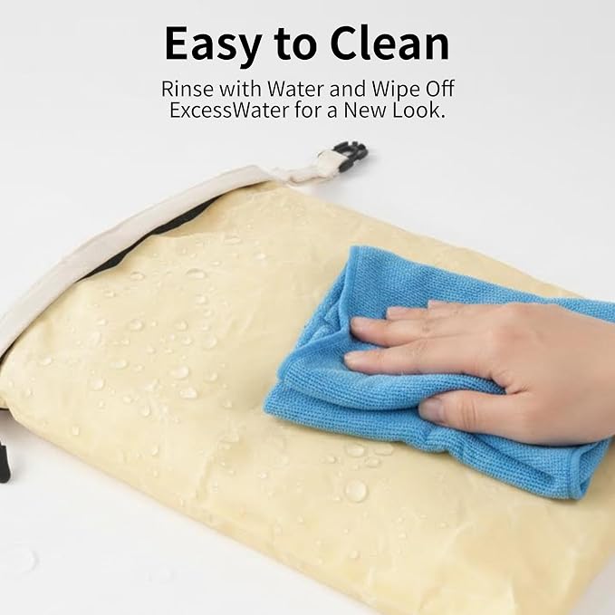 Bread Bags for Homemade Bread, 2 Pack XL Reusable Beeswax Organic Linen Cotton Sourdough Bags with Zipper Seal to Keep Bread Fresh (ecru and multicolored)