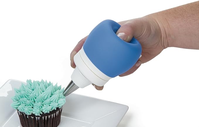 PrepWorks Decorating Kit - Complete Set for Cake, Cupcake, and Cookie Decorating with Piping Tips, Bags, and Accessories