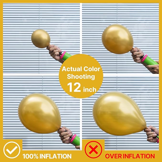 PartyWoo Gold Balloons 127pcs Different Sizes of 36 18 12 10 5 Inch Gold Balloon Arch Kit Garland for Graduation Birthday Wedding Anniversary Baby Shower Retirement Casino Party Decorations Gold-G101
