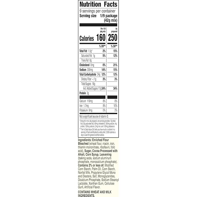 Betty Crocker Favorites Super Moist, Milk Chocolate, Cake Mix, 13.25 oz (Pack of 12)