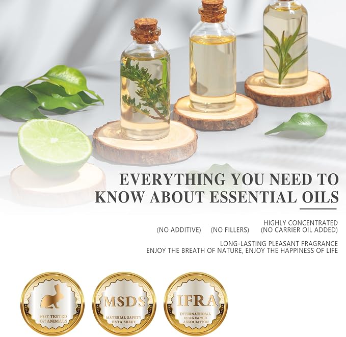 MAYJAM Rosemary Essential Oil for Hair Growth, Hair & Skin Care, 1.01fl.oz | Long Lasting Scents, Essential Oils for Diffusers for Home, Great for Soap Candle Making