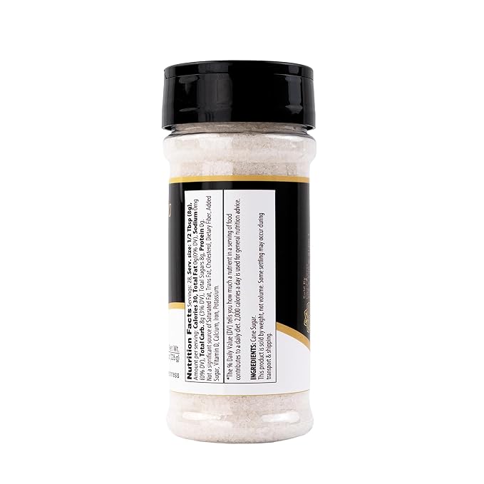 GranAroma Cane Sugar, Pure Sweetness, Ideal for Baking & Beverages (8 Ounce)