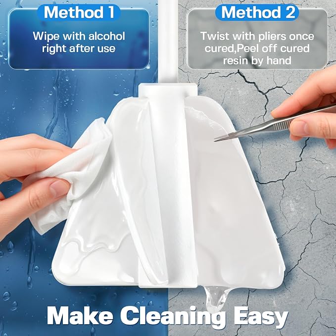 LET'S RESIN Upgraded Rechargeable Resin Mixer，Handheld 3-Speed Epoxy Mixer with Minimizing Bubbles, Electric Resin Mixing Tool for Epoxy Resin, Silicone, Paint, DIY Crafts
