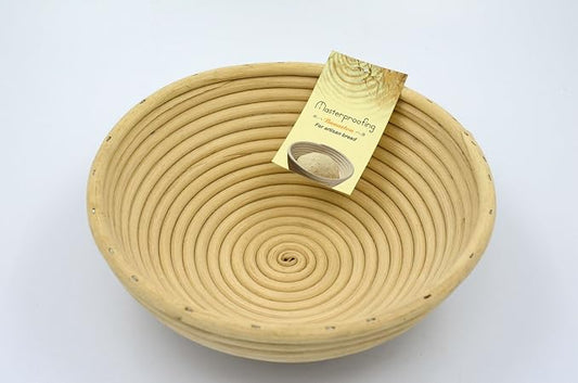 10 Inch Round Banneton Proofing Basket Natural