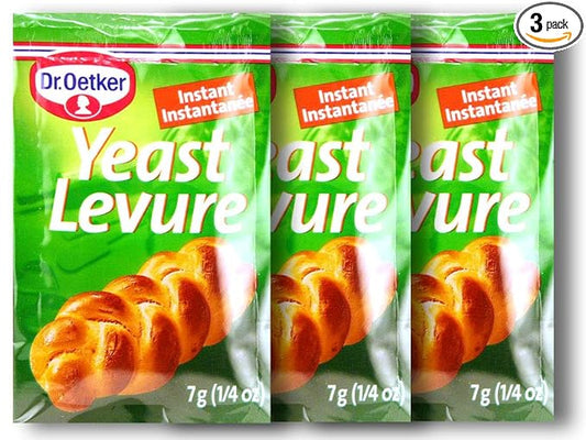 Yeast Levure (Instant Yeast) /3 pk - 0.75oz_ABF