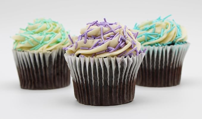 1 Pound Lavender Sprinkles BULK Jimmies - Edible Cake Cupcakes Dessert & Ice Cream Topping-Light Purple Candy
