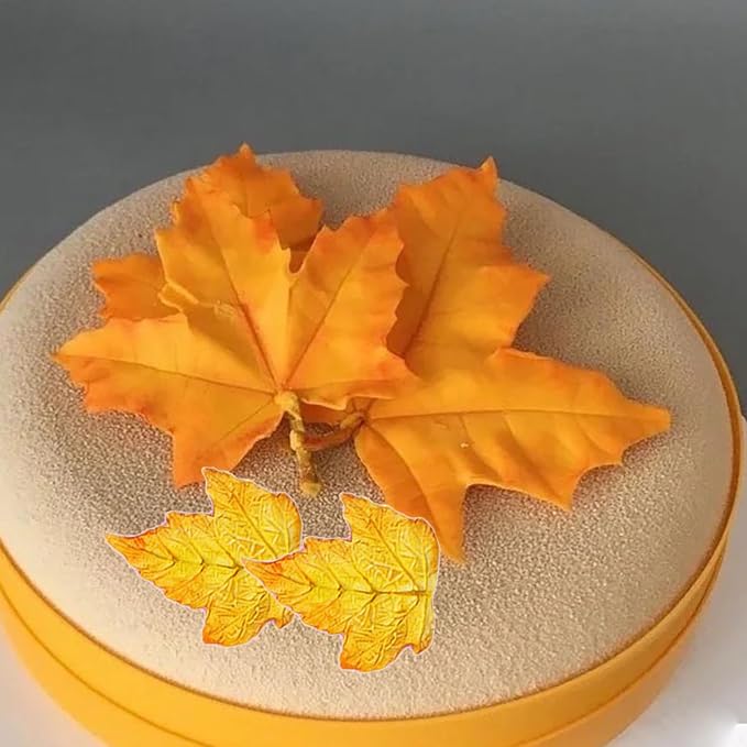 Maple Leaf Fondant Molds Maple Leaves Silicone Mold For Cake Decorating Cupcake Topper Candy Chocolate Gum Paste Polymer Clay