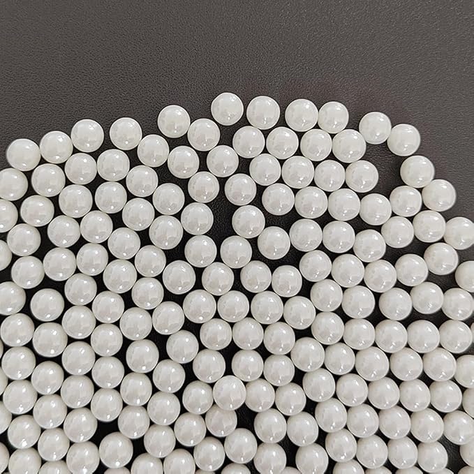 Homankit White Pearl Sprinkles Edible Pearls for Cake Decorating, 7mm 120g/4.23OZ Sugar Pearl Cake Decorations for Baking Cookie Cupcake Toppers Ice Cream Toppings Birthday Wedding Supplies