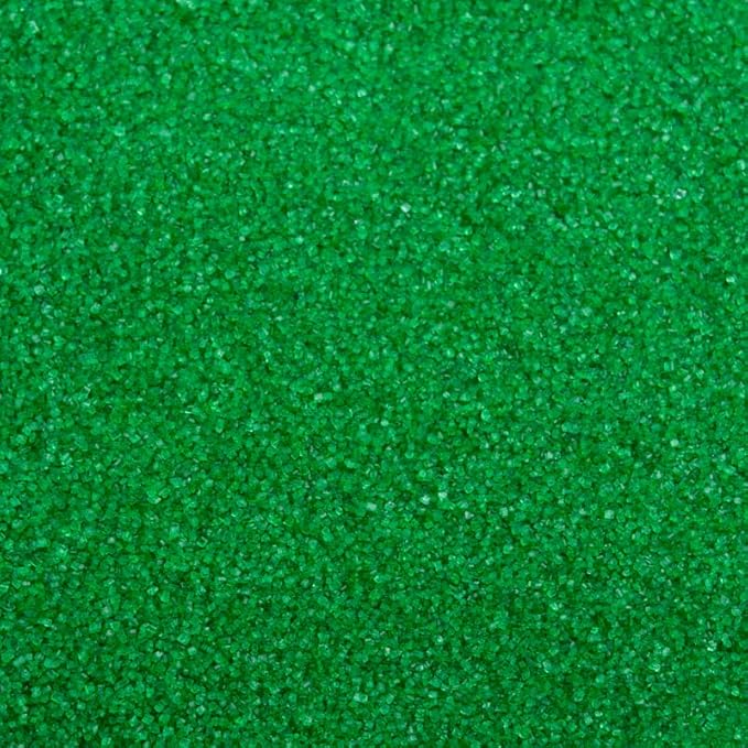 Cake Mate Green Sanding Sugar for Decorating – Colored Sugar with Easy Pour Lid for Cakes, Cupcakes, Cookies, and More – Perfect for Holiday & Easter Party Decorations, 33oz