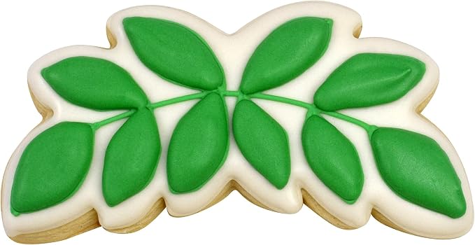R&M Eucalyptus Leaf 4" Tinplated Cookie Cutter