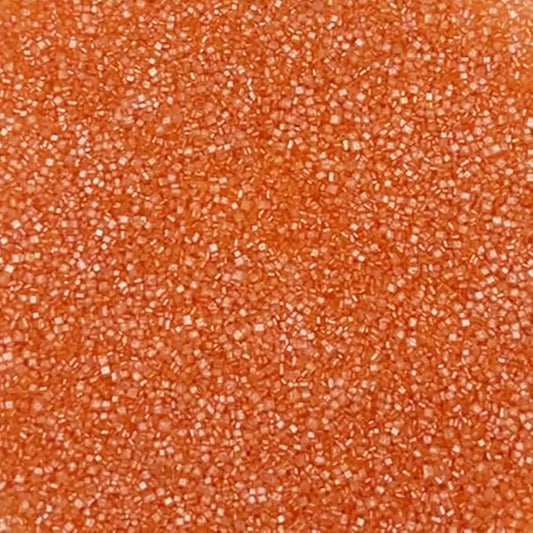 Senchanting Orange Sanding Sugar Sprinkles, Edible Crystal Orange Sanding Candy Sugar for Cake Decorating Wedding Party Baking Cupcake Cookie Ice Cream Decoration Supplies 90g/3.2oz