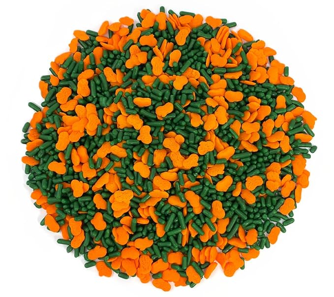 Mystic Sprinkles 4 Cell Sprinkle Assortments (Pumpkin Patch, Midi)