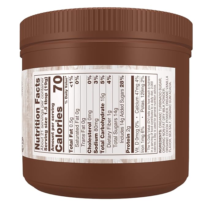 NOW Foods, Cocoa Lovers™ Organic Hot Cocoa, Instant, Rich Milk Chocolate Taste, Low-Fat and Gluten-Free, 14-Ounce (Pack of 2)
