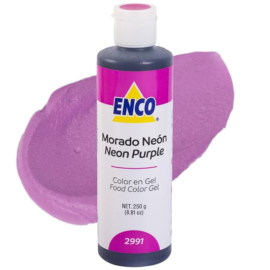 ENCO Gel Food Coloring 8.8 oz (NEON PURPLE)
